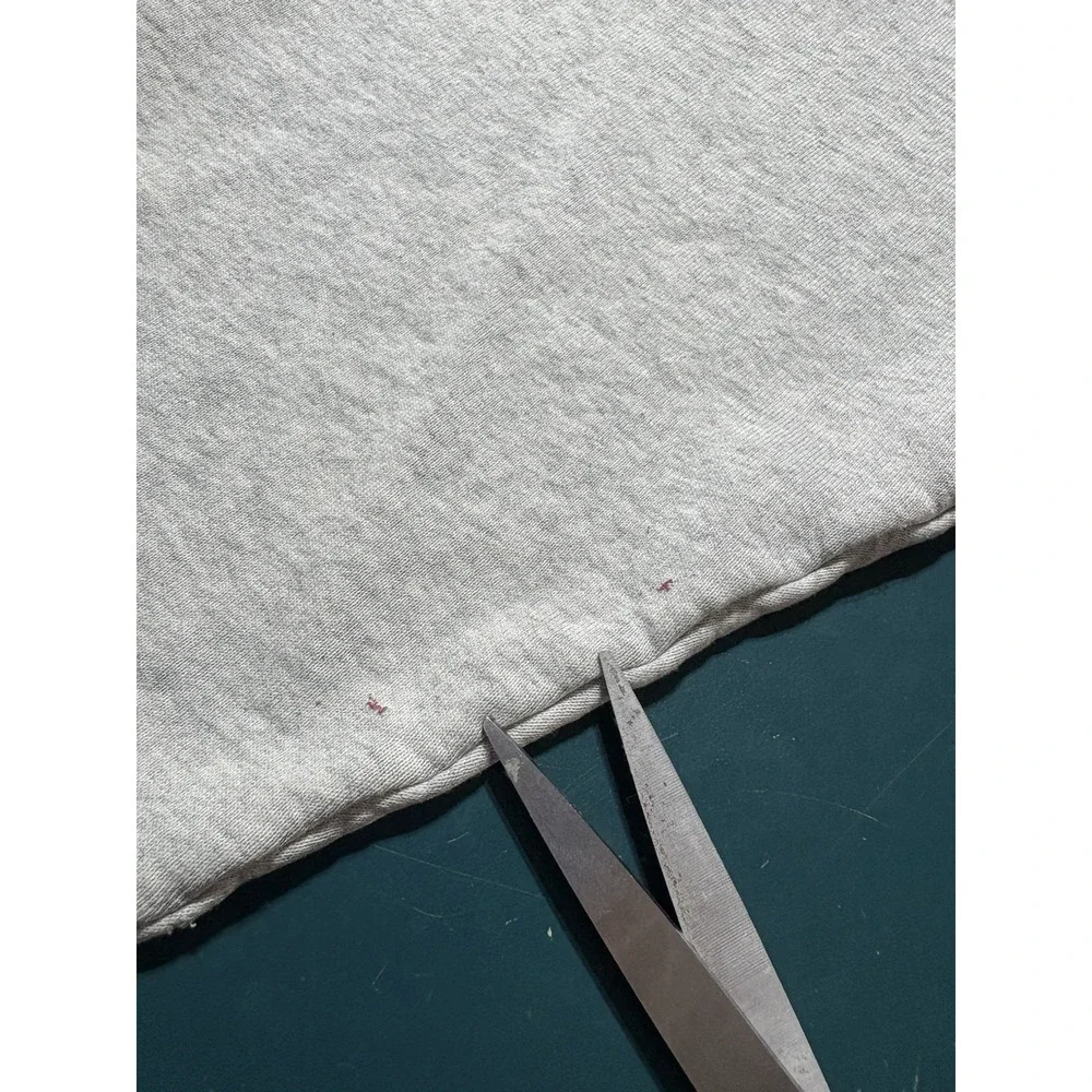 Vintage Michigan Wolverines Football Crewneck Sweatshirt Mens Large Gray 90s USA - Picture 12 of 16